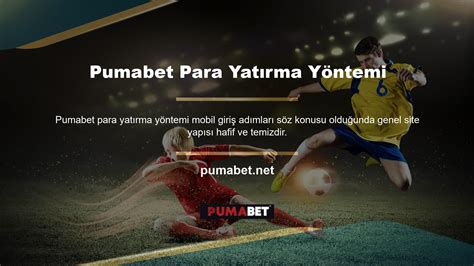 Pumabet Mobil Giriş